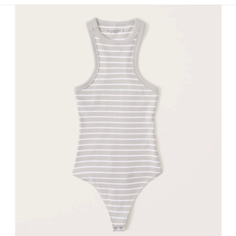 Abercrombie seamless ribbed bodysuit NWT